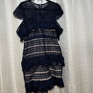 Stunning Navy Lace Dress BOGO-READ DESCRIPTION